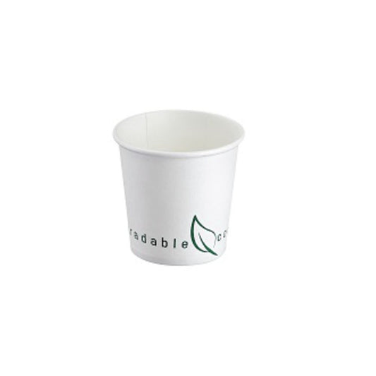 Paper Cup, 115 ml, compostable, biodegradable (Pair W/ Q3008)
