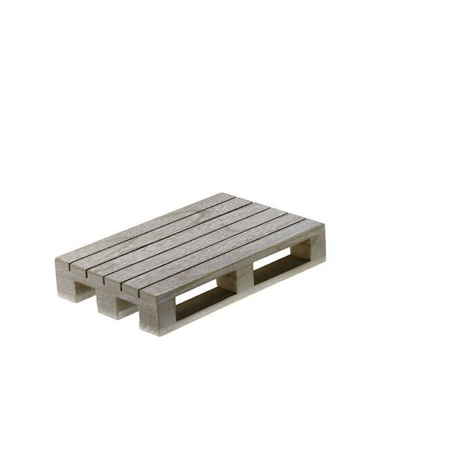 White Small Table Palets, 20 x 12 x 3.5 cm/ 8 x 5 x 1.5"