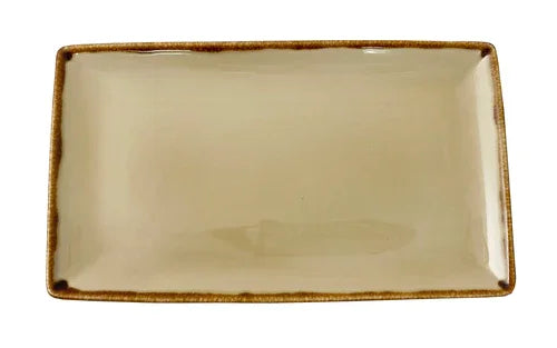 Autumn Almond Rectangle Platter, 28.5 x 16.5 cm/ 11 x 6.5"