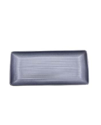 Signature Pastel Rectangular Platter - Grey 13 1/4" x 5 1/2" (34x14.1cm) 6pk