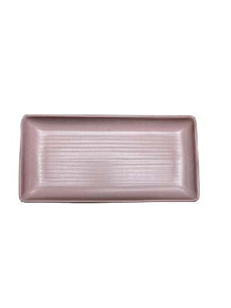 Signature Pastel Rectangular Platter - Pink 9 3/4" x 5" (25x12.5cm) 6pk