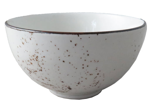 Rustic White Rice Bowl, 12.7 cm/ 5"